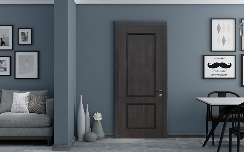 木門制作材料,星空梵高木門