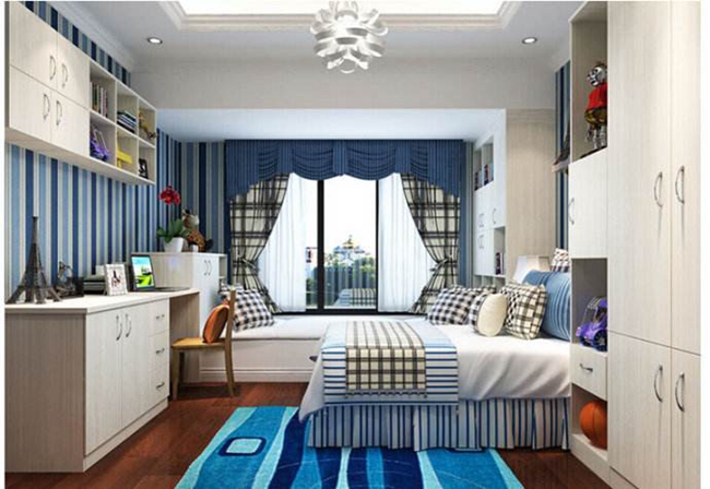 兒童房定制家具,星空梵高全屋定制