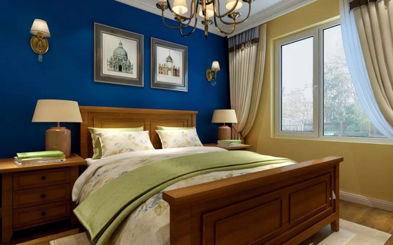 現代美式風格全屋定制,星空梵高全屋定制