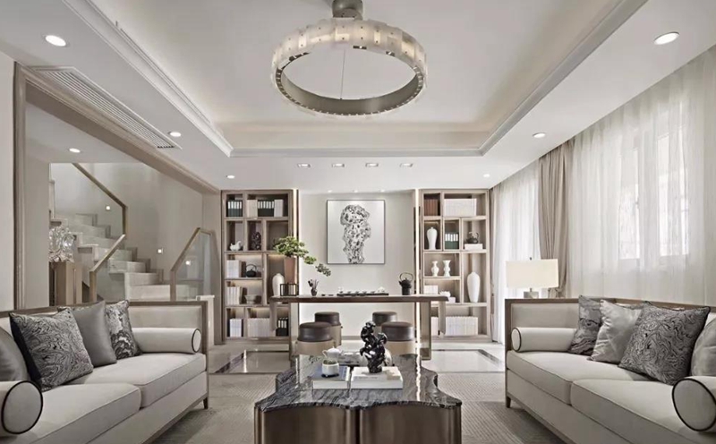 輕奢·新中式風(fēng)格全屋定制，星空梵高全屋定制