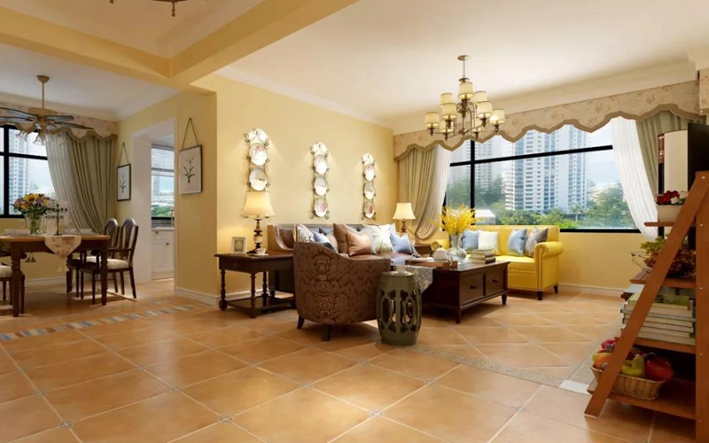 現代美式風格全屋定制,星空梵高全屋定制