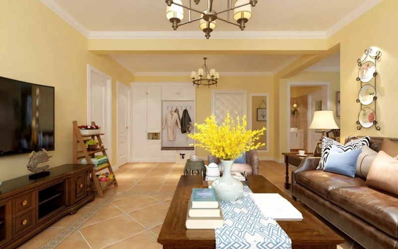 現代美式風格全屋定制,星空梵高全屋定制