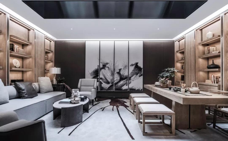 輕奢·新中式風(fēng)格全屋定制，星空梵高全屋定制