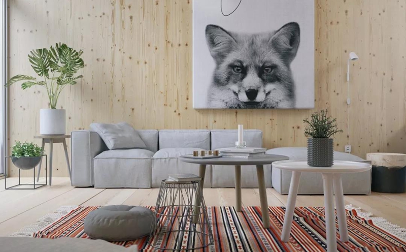 原木風全屋定制家居,星空梵高全屋定制