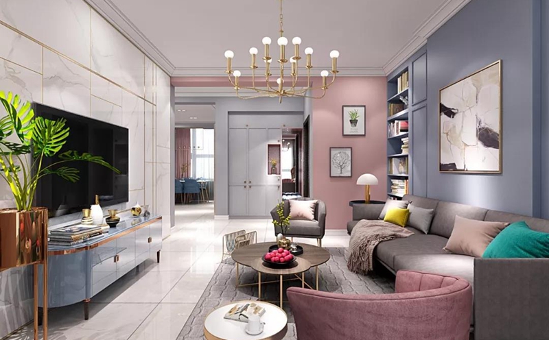 現代風格全屋定制,星空梵高全屋定制