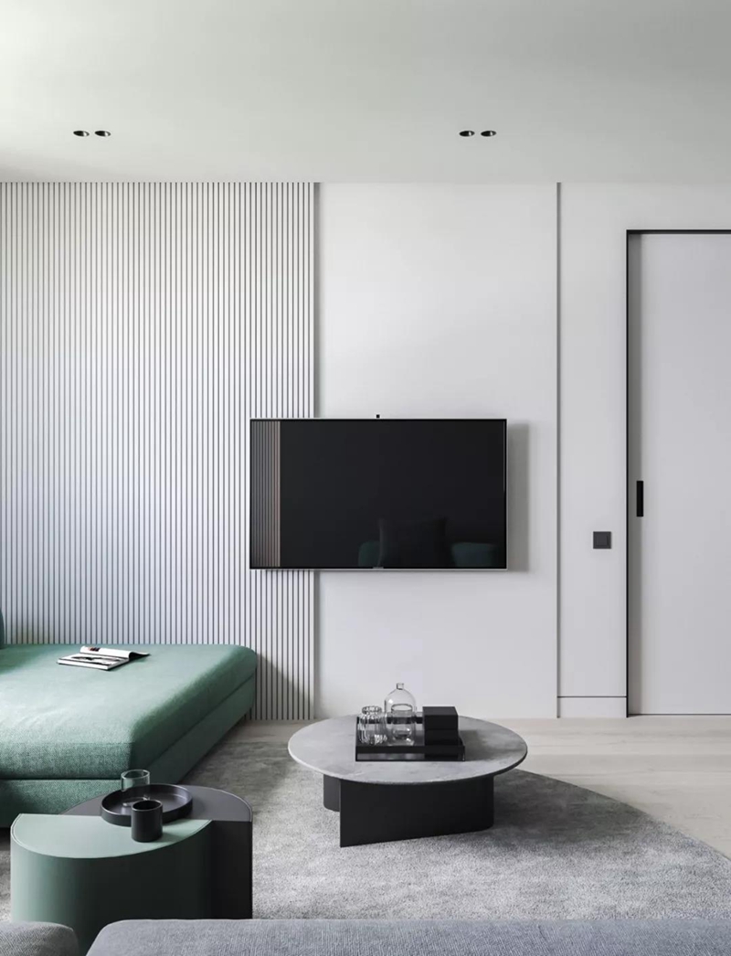 現代簡約全屋定制，小戶型全屋定制，星空梵高全屋定制