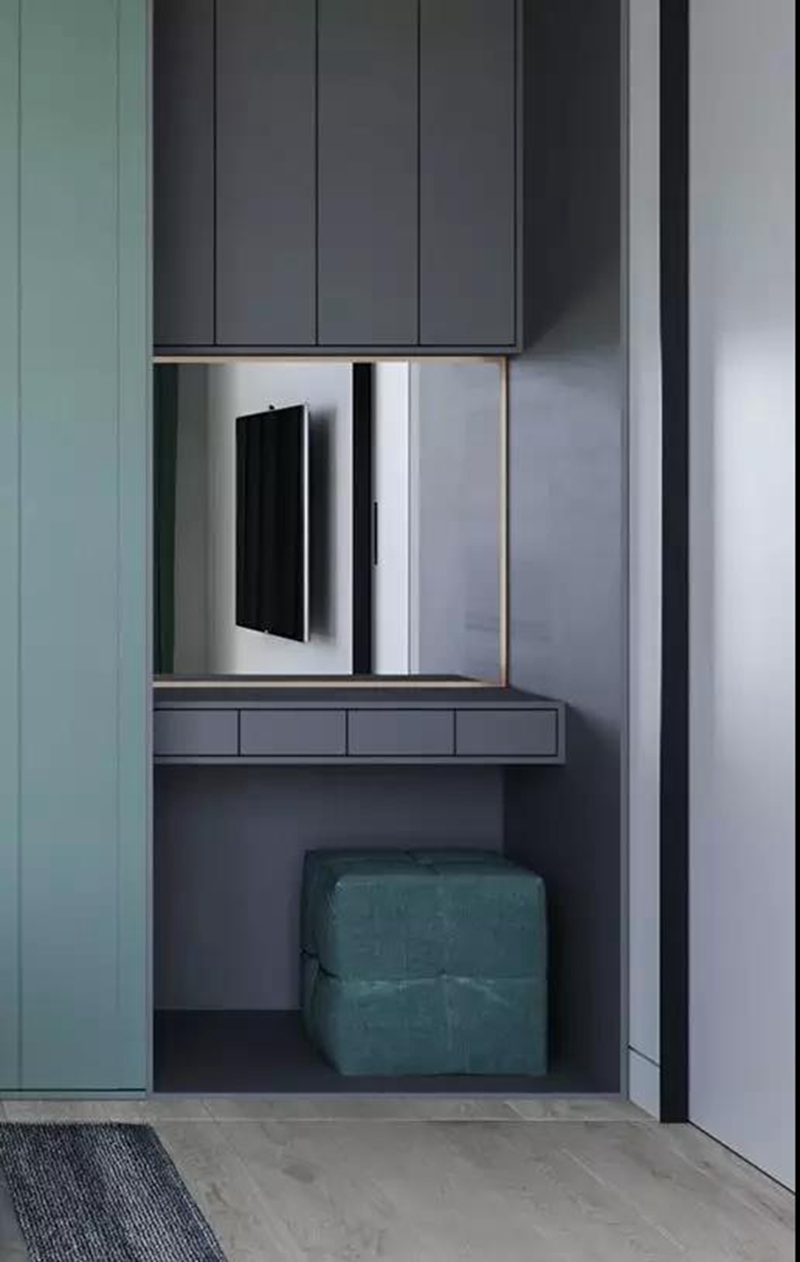 現代簡約全屋定制，小戶型全屋定制，星空梵高全屋定制