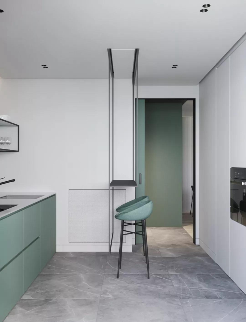 現代簡約全屋定制，小戶型全屋定制，星空梵高全屋定制